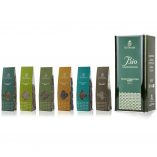 Selezione di 3 lattine da 5 litri di olio biologico Val Paradiso ed erbe aromatiche di Sicilia